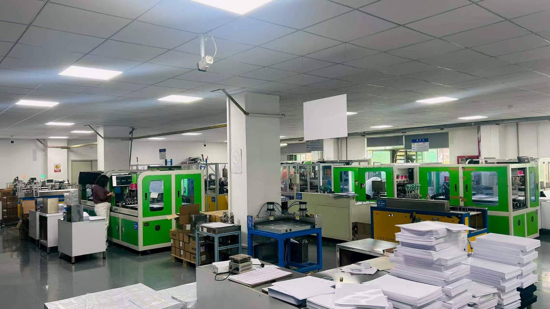 Inside the LOZAVY factory: smart card and RFID inlay production workshop
