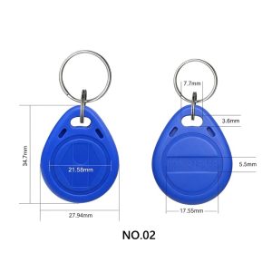 ABS RFID Key Fob NO.02 (Teardrop 37mm)