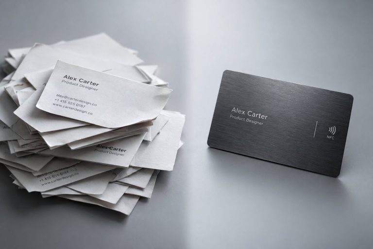 NFC Business Cards vs Paper: What B2B Buyers Should Know
