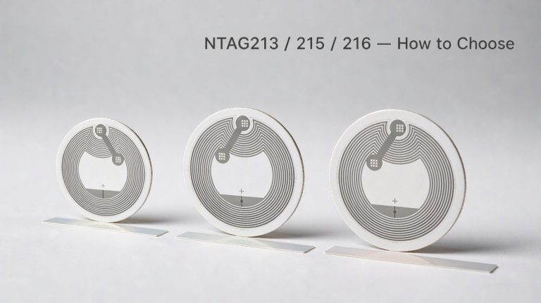 NTAG213 vs NTAG215 vs NTAG216: How to Choose