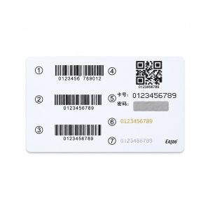 Craft Sample Card – Barcode & QR