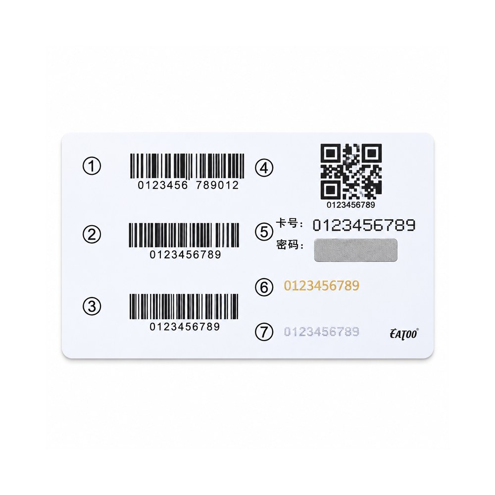 Craft Sample Card – Barcode & QR