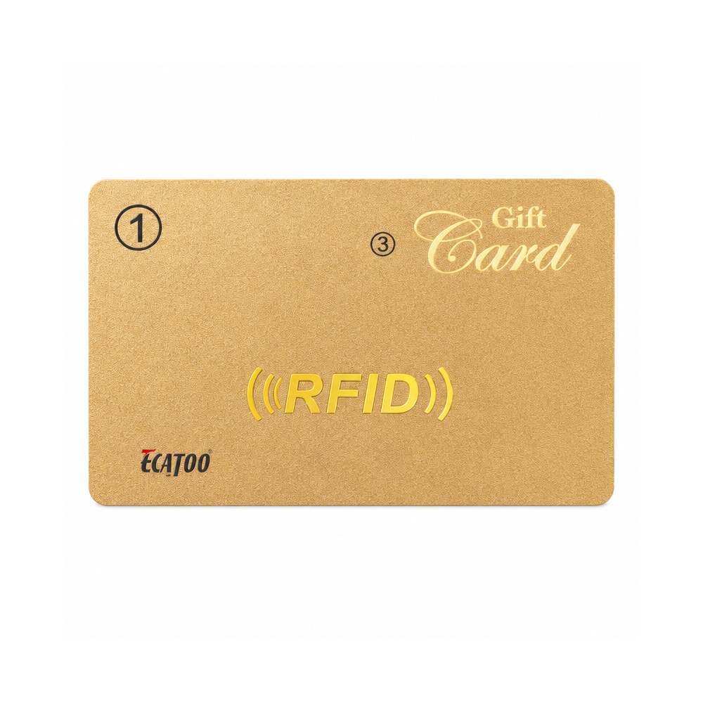 Craft Sample Card – Gold Foil