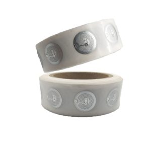 Tamper-evident RFID anti-counterfeit label