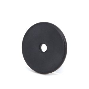 PPS high-temperature laundry tag 40 mm with hole front