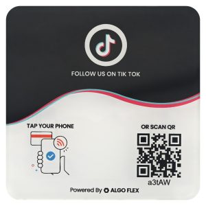 NFC Review Card – TikTok Black