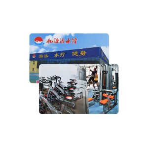 Gym Membership Card – Swimming and Fitness Club Photo