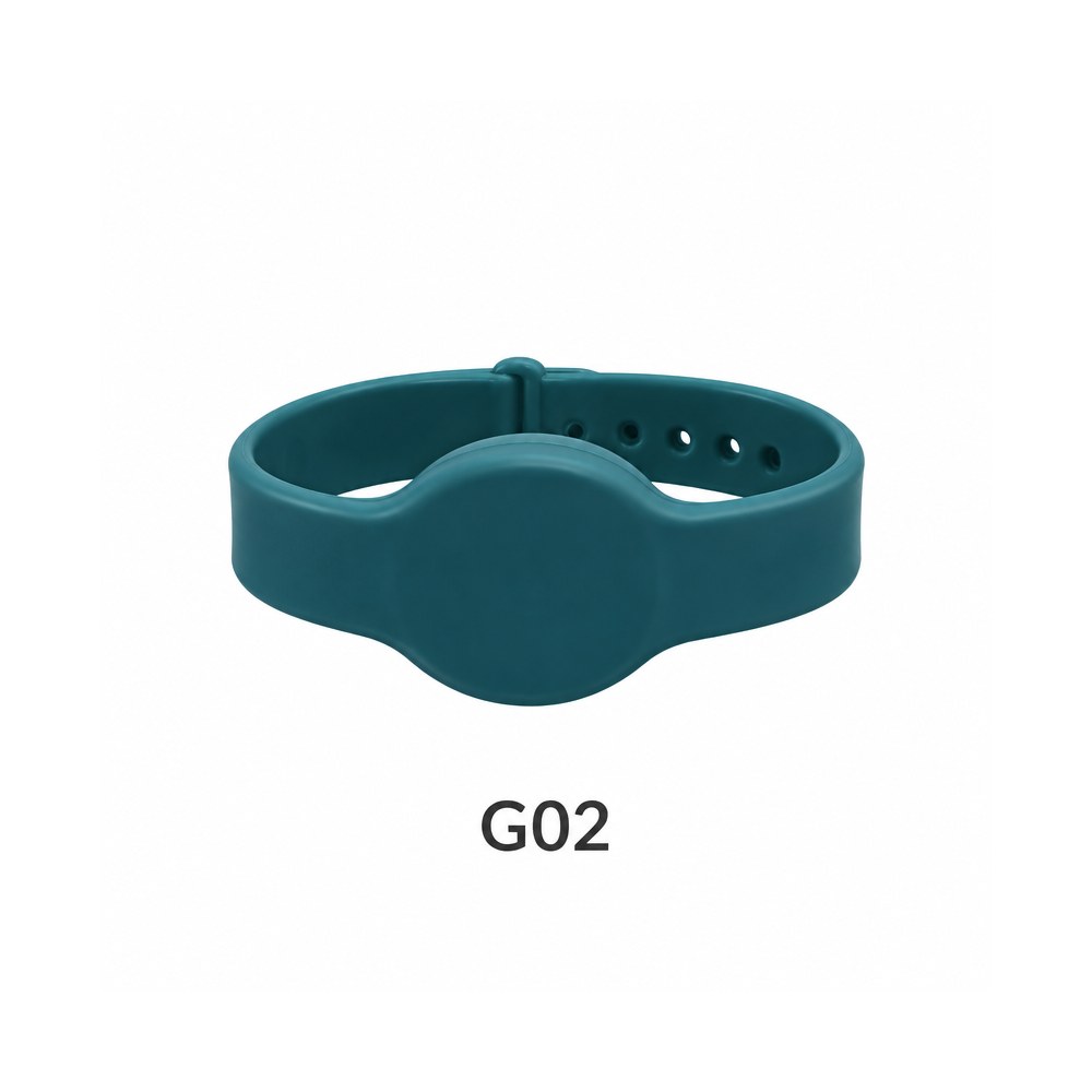 Silicone RFID Wristband – G02, Teal