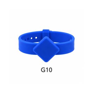 Silicone RFID Wristband – G10, Blue NFC