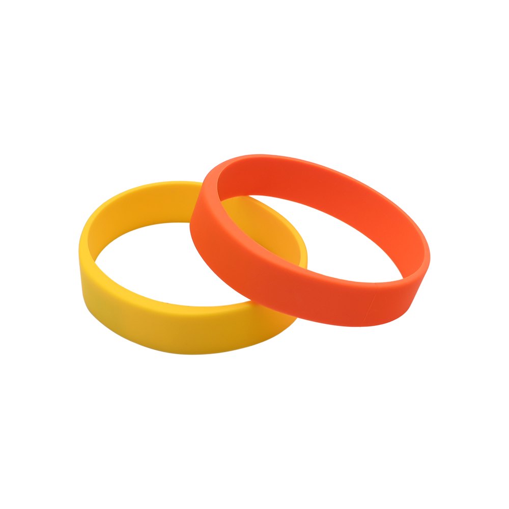 Pulseira de Silicone NFC G13mini (Amarelo e Laranja)