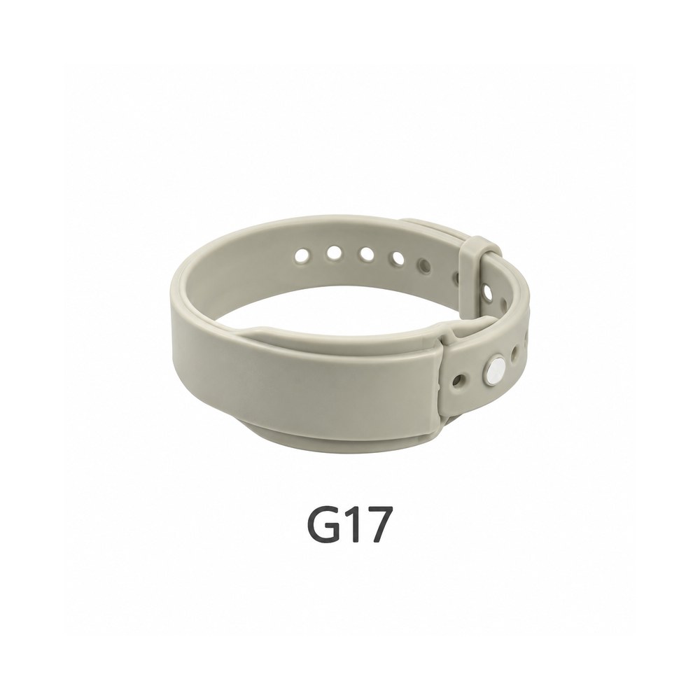 Silicone RFID Wristband – G17, Grey