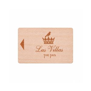 Wooden Hotel Card – Las Villas Crown